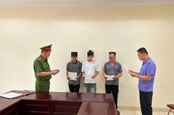 Ph&ecirc; chuẩn khởi tố 3 đối tượng g&acirc;y rối trật tự c&ocirc;ng cộng v&agrave; sử dụng tr&aacute;i ph&eacute;p vũ kh&iacute; qu&acirc;n dụng
