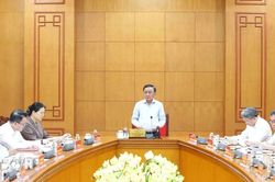 Thường trực Ban Bí thư họp với Văn phòng TW Đảng về một số dự án trọng điểm