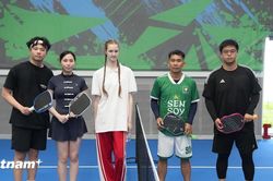 Pickleball lan tỏa tinh thần thể thao của người Việt Nam tại Nga