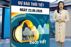 Bản tin thời tiết ng&agrave;y 23/6: Bắc Bộ nắng n&oacute;ng gay gắt, TPHCM chiều tối c&oacute; mưa r&agrave;o v&agrave; d&ocirc;ng v&agrave;i nơi
