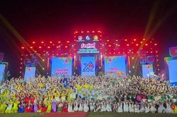 Thiếu nhi Thanh H&oacute;a gi&agrave;nh Giải xuất sắc to&agrave;n đo&agrave;n tại Festival Thiếu nhi to&agrave;n quốc