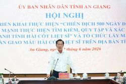 An Giang phấn đấu lấy 15.747 mẫu h&agrave;i cốt liệt sĩ