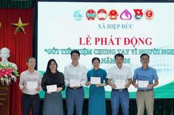 Hiệp Đức phát động tuần lễ 'Gửi tiết kiệm chung tay vì người nghèo', phấn đấu huy động 2 tỷ đồng