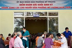 Phường Mỹ Phong: Ấm áp nghĩa tình từ chiến dịch khám sức khỏe toàn dân