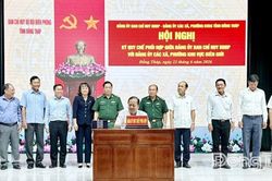 Đồng Tháp: Bộ đội Biên phòng tỉnh ký kết Quy chế phối hợp với 11 Đảng ủy xã, phường biên giới