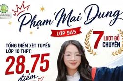 Nữ sinh lập 'kỷ lục' trúng tuyển 5 nguyện vọng trường chuyên top đầu
