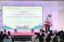 Hơn 300 học viên tham gia tập huấn công tác bảo tồn, phát huy văn hóa các dân tộc thiểu số