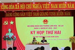 HĐND phường Lâm Viên - Đà Lạt thông qua 8 nghị quyết quan trọng