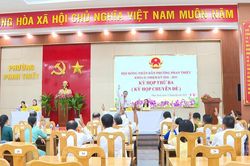 HĐND phường Phan Thiết thông qua nghị quyết về sắp xếp tổ dân phố