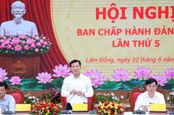 Đảng bộ UBND tỉnh Lâm Đồng tập trung toàn lực phấn đấu đạt mục tiêu tăng trưởng