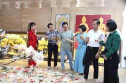 Tham quan mô hình dân vận khéo trong công tác Mặt trận