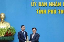 Phú Thọ đẩy mạnh hợp tác với các tập đoàn tài chính, xây dựng hàng đầu Trung Quốc
