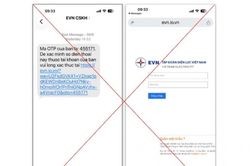 EVN cảnh báo thủ đoạn lừa đảo mới bằng tin nhắn OTP giả mạo