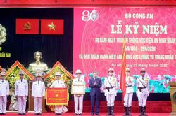 Học viện An ninh nhân dân đón nhận danh hiệu Anh hùng lực lượng vũ trang nhân dân lần thứ ba