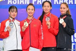 Võ sĩ Nguyễn Thị Diệu Ly giành HCV tại giải vô địch châu Á 2026