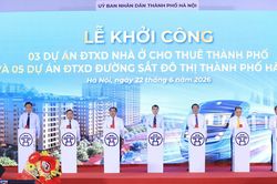 Hà Nội có thêm 300km đường sắt đô thị và hơn 8.000 căn hộ cho thuê