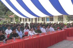Xã Minh Tâm mít tinh hưởng ứng Tháng hành động phòng, chống ma túy