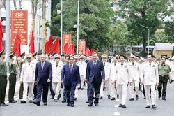 Tổng B&iacute; thư, Chủ tịch nước T&ocirc; L&acirc;m dự Lễ kỷ niệm 80 năm Ng&agrave;y truyền thống Học viện An ninh nh&acirc;n d&acirc;n