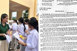 Đề Văn thi vào lớp 10 tại Quảng Ninh: Chạm giấc mơ bình dị của trẻ, viết về sự sẻ chia