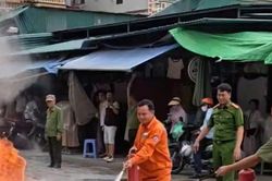 Hướng dẫn tiểu thương, người lao động ph&ograve;ng ngừa hỏa hoạn m&ugrave;a nắng n&oacute;ng