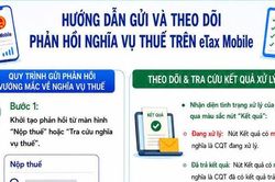 Hướng dẫn gửi và theo dõi phản hồi nghĩa vụ thuế trên eTax Mobile