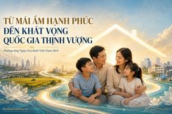 Từ mái ấm hạnh phúc đến khát vọng quốc gia thịnh vượng