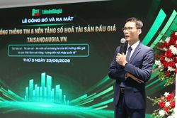 Số hóa dữ liệu đấu giá tài sản để tăng minh bạch thị trường