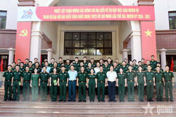Gặp mặt, giao nhiệm vụ cho Đoàn đại biểu Thanh niên Quân đội dự Đại hội Đoàn toàn quốc lần thứ XIII