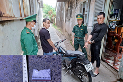 Bộ đội Biên phòng TP Cần Thơ bắt giữ 2 đối tượng tàng trữ trái phép chất ma túy
