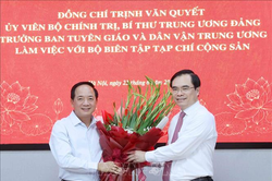 Trưởng ban Tuyên giáo và Dân vận Trung ương: Xây dựng Tạp chí Cộng sản thực sự là cơ quan lý luận chính trị hàng đầu