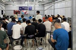 Hơn 460 công nhân tại dự án Làng Vân dự tuyên truyền và xét nghiệm ma túy