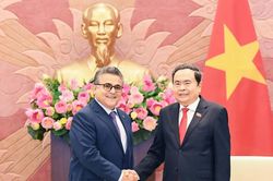 Quốc hội Việt Nam luôn ủng hộ thúc đẩy hợp tác trên nhiều lĩnh vực với Palestine