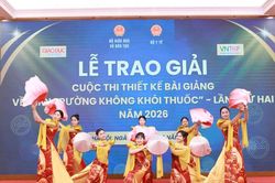 Trao giải Cuộc thi thiết kế bài giảng về Môi trường không khói thuốc lần thứ hai