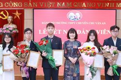 Phát triển đảng viên là học sinh góp phần rèn luyện bản lĩnh tuổi trẻ