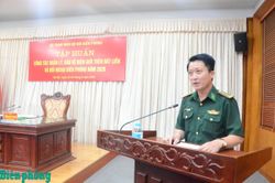 Khai mạc Hội nghị tập huấn công tác quản lý, bảo vệ biên giới trên đất liền và đối ngoại biên phòng năm 2026