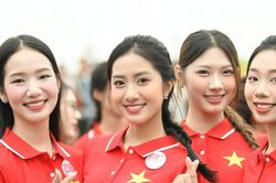 Hoa hậu Hà Trúc Linh cùng các Á hậu gửi niềm tin, kỳ vọng tới Đại hội Đoàn toàn quốc XIII