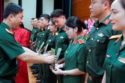 55 đại biểu ưu tú của tuổi trẻ Quân đội sẽ tham dự Đại hội Đoàn toàn quốc lần thứ XIII