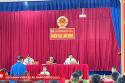 TAND khu vực 8 – Nghệ An tổ chức phiên tòa lưu động xét xử các vụ án ma túy