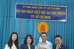 Hội Nạn nhân chất độc da cam/dioxin TP.HCM đón tiếp và làm việc với các đoàn khách quốc tế