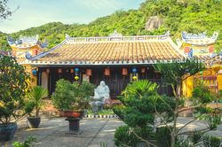 Ngôi chùa '4 không' ở Cù Lao Chàm