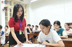 Mở rộng chỗ học, Hà Nội từng bước giảm áp lực vào lớp 10