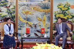 Lãnh đạo VKSND tối cao tiếp Đoàn đại biểu VKSND tỉnh Hà Nam, Trung Quốc