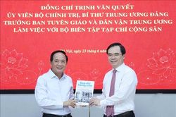 Trưởng Ban Tuyên giáo và Dân vận Trung ương: Xây dựng Tạp chí Cộng sản thực sự là cơ quan lý luận chính trị hàng đầu
