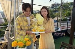 Lee Da Hae gây chú ý với bụng bầu sau khi công bố mang thai ở tuổi 42