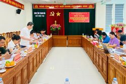 Đoàn khảo sát của Quốc hội làm việc với Sở Nội vụ về thực hiện chính sách, pháp luật lĩnh vực văn hóa - xã hội