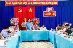 Hòa Lạc sơ kết tình hình phát triển kinh tế - xã hội 6 tháng đầu năm 2026