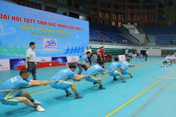 280 vận động viên tranh tài tại Giải Kéo co Đại hội Thể dục thể thao tỉnh Bắc Ninh