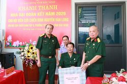 Bắc Ninh: Bàn giao nhà Đại đoàn kết cho hội viên cựu chiến binh phường Yên Dũng