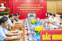 Ban Chỉ đạo Chính phủ đánh giá tiến độ phát triển khoa học, công nghệ và chuyển đổi số