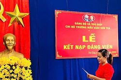 Điểm sáng phát triển đảng viên